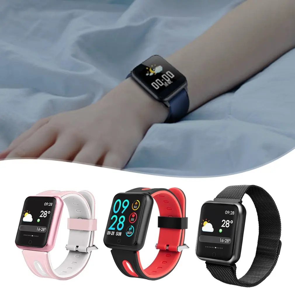 P68 color screen smart bracelet step-by-step exercise long standby IP68 waterproof sleep heart rate