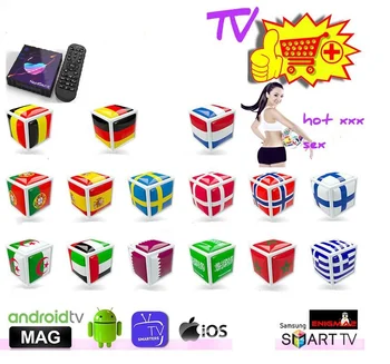 

1 year IPTV for TV box android box smart tv IPTV Dutch Spain Adult XXX neo tv pro for tv box only no channels included