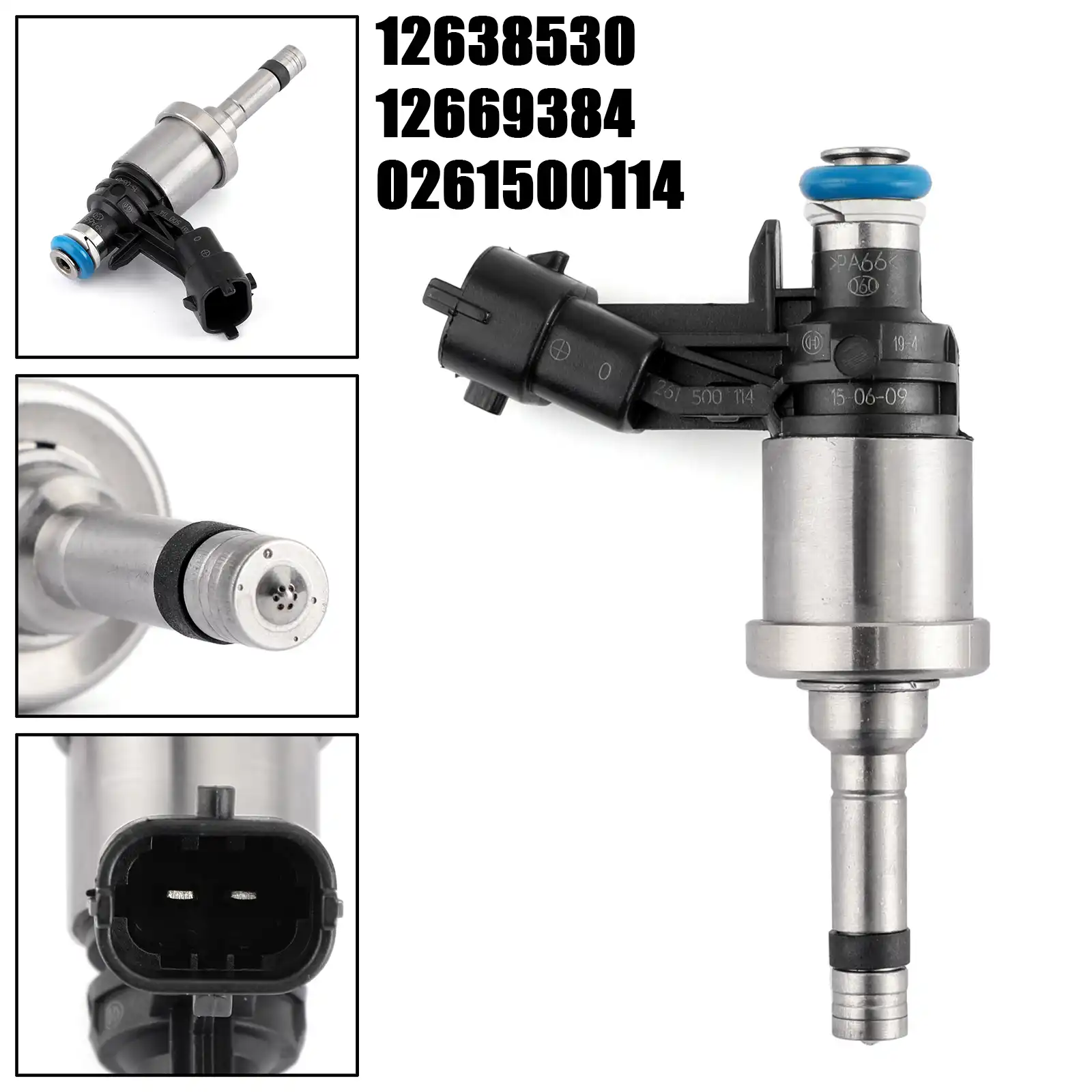 AGS BLU10C Solid Brass Brake Line Union 6mm M12 x 1.0 Bubble Flare