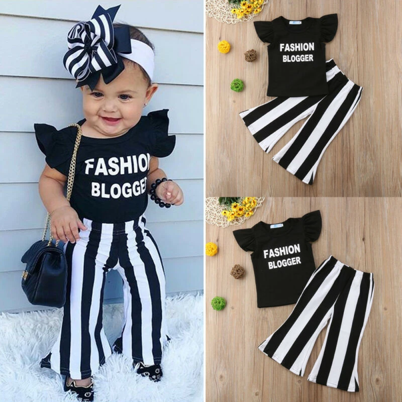 Bell bottom pants for baby girl Clearance