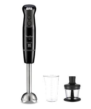 

Moulinex Optitouch 0,8 L mixer stick Black, Stainless steel 600 W