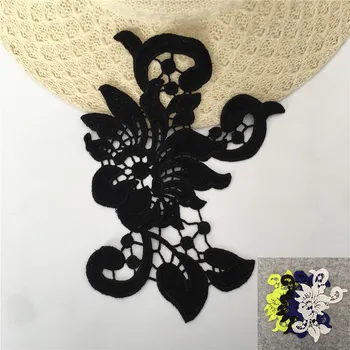 

High quality Lace Fabric For Needlework Embroidery Venise Hollow out Lace Collar Applique DIY Supplies For Sewing The Dresses