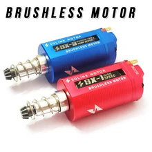 40K Brushless Motor Long Axis Adjustable Speed High Torque Airsoft AEG Motor for M4 M16 MP5 G3 Hunting Paintball Accessories