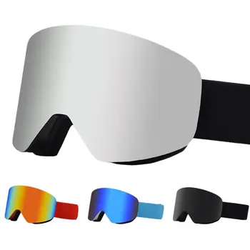 

Winter Windproof Skiing Glasses Goggles Outdoor Sports cs Glasses Dustproof Anti-fog Moto Cycling Sunglasses double layers