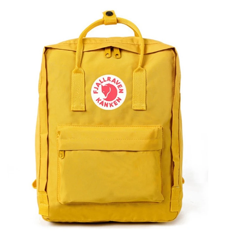 Модный студенческий рюкзак Kankenlying поступление детских водонепроницаемых рюкзаков Mochila классический 7L16L 20L рюкзак школьные сумки - Цвет: M yellow