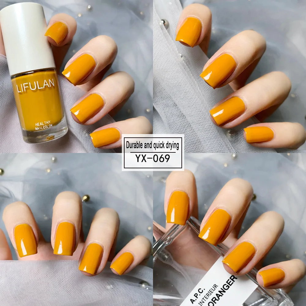 Nusx Peel Off Nail Polish 8ml Water based Pure Nude Candy Color Varnish Lacquer Glitter Sequins 5