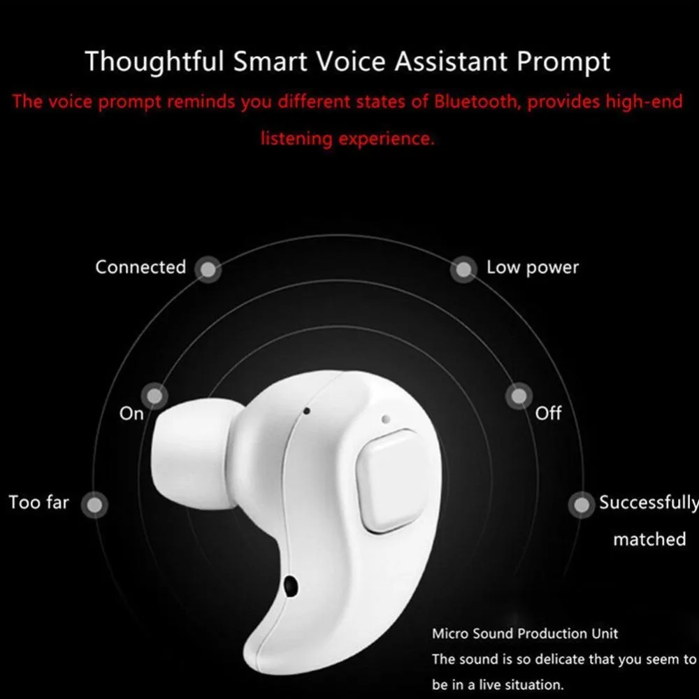 Мини беспроводные Bluetooth наушники, спортивные наушники с микрофоном, гарнитура, наушники для samsung, huawei, Xiaomi, Android, для IPhone XR