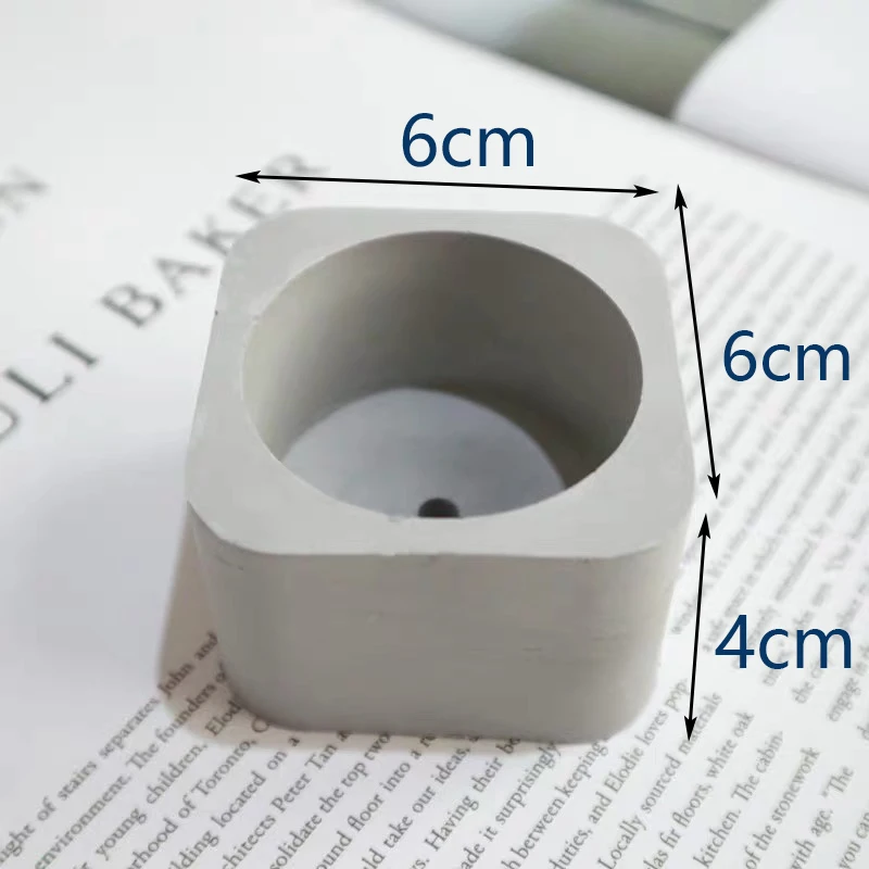 Формы для цемента diy цветочный горшок бетонная силиконовая форма глиняные