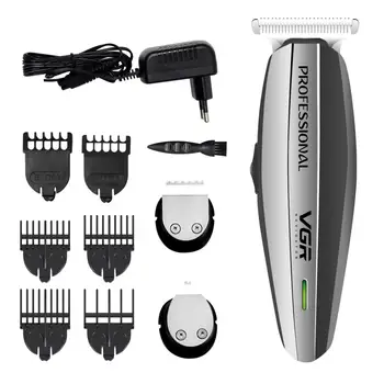 

VGR Electric Trimmer for Men Professional Hair clippers Cordless Pomade hair Ceramic Blade Rechargeable Haircut Machine