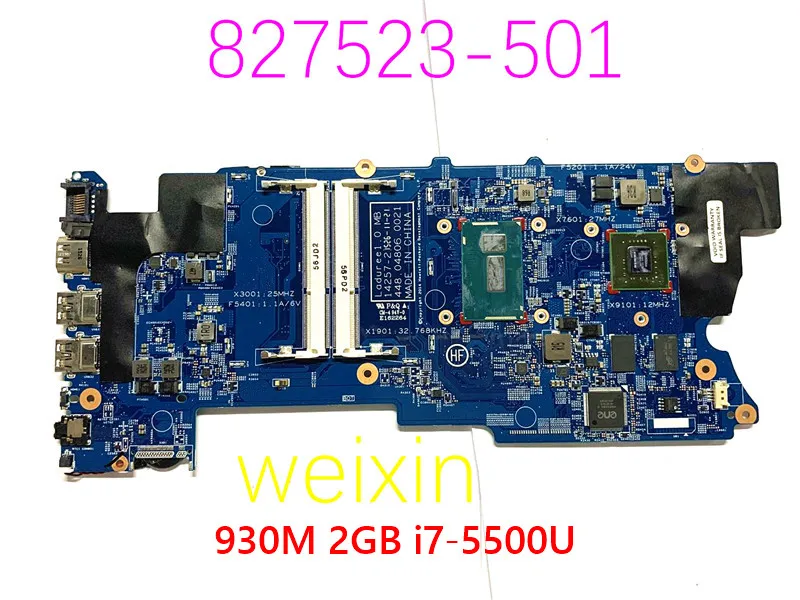 Материнская плата для ноутбука HP ENVY X360 15-w 15T-W M6-W 827523-601 827523-501 827523-001 448.04806.0021 14257-2 930M 2