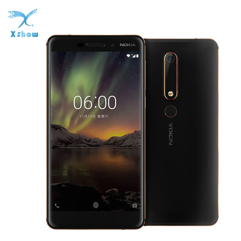 Мобильный телефон Nokia 6 2 го поколения 4 ГБ 32 экран 5 дюйма IPS Восьмиядерный