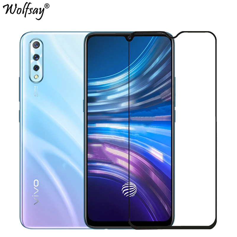 2 шт закаленное стекло для Vivo V17 Neo стекло полное покрытие клеевой протектор экрана для Vivo V17 Neo Стекло для телефона Vivo V17 Neo 6,38"