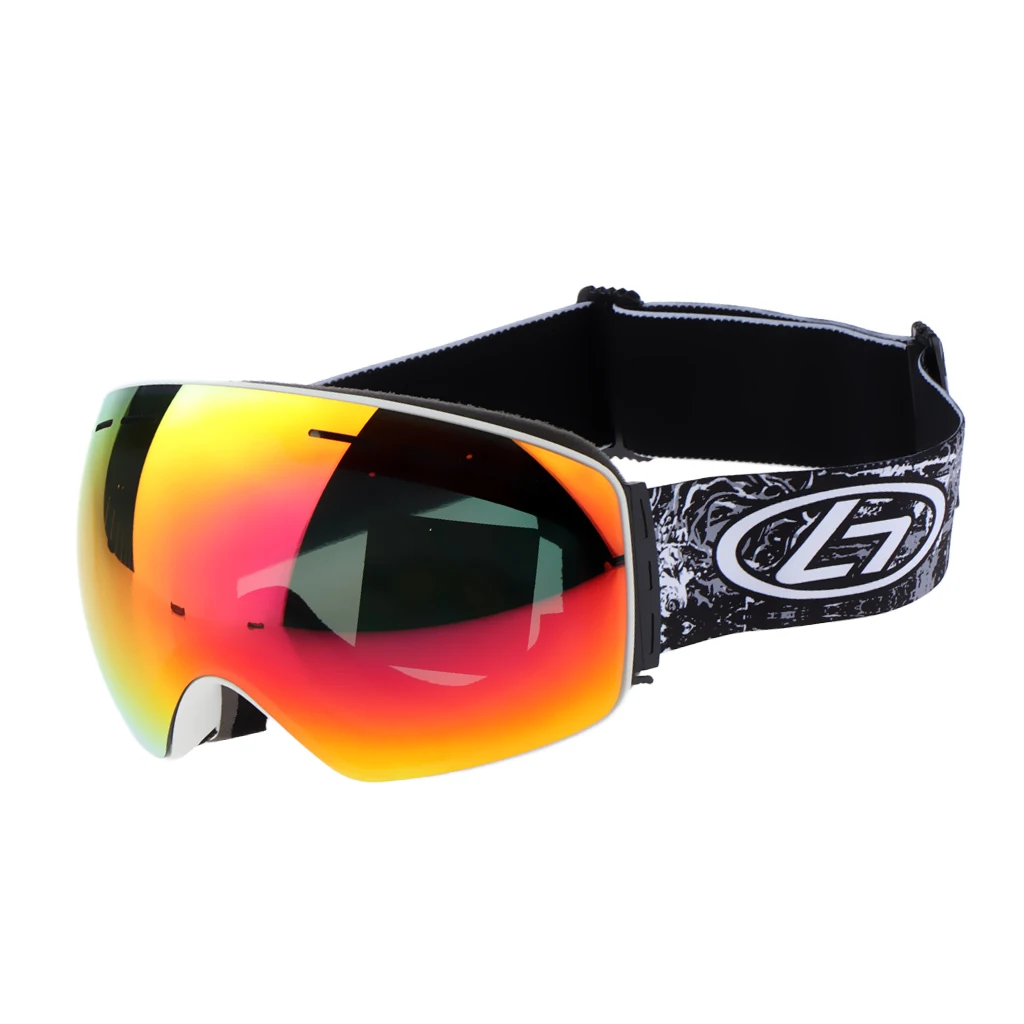 Ski Goggles Double Layers Anti-Fog Snowboard Skiing Glasses Snowboard Goggles Glasses Snow Skiing Glasses Anti-fog Ski Mask
