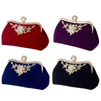 

Fashion Women Handbag Evening Party Bridal Clutch Shoulder Bag Prom Wedding Wallet Purse LX9F