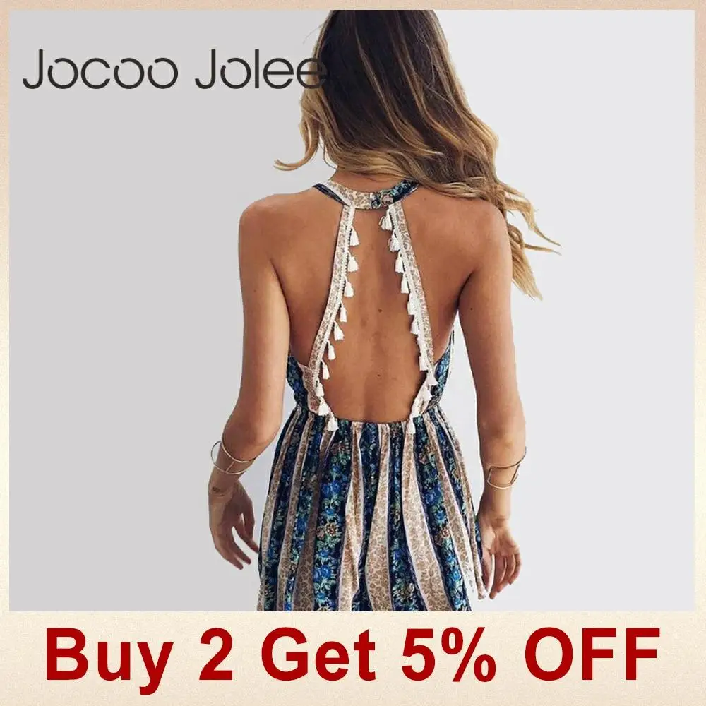 Jocoo Jolee, летние сексуальные топы, боди, Модный комбинезон, комбинезон, боди, моно, Женская Клубная одежда, штаны, комбинезон для женщин