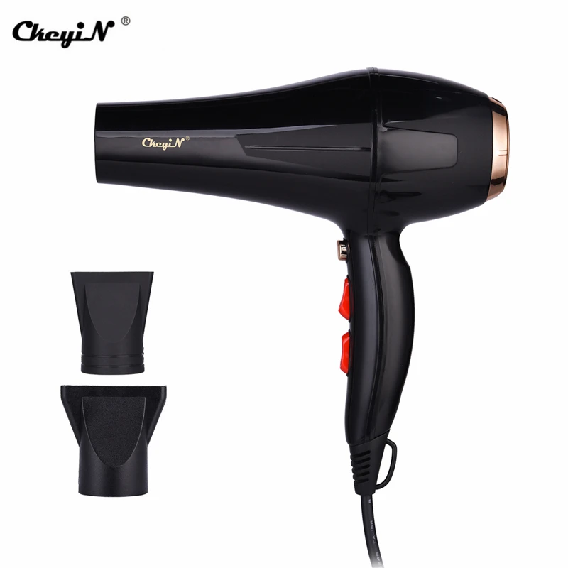Professional Hair Dryer Strong Power Blow Adjustment Hot And Cold Wind Hairdryer Salon Styling Tool Household Barber Use | Бытовая