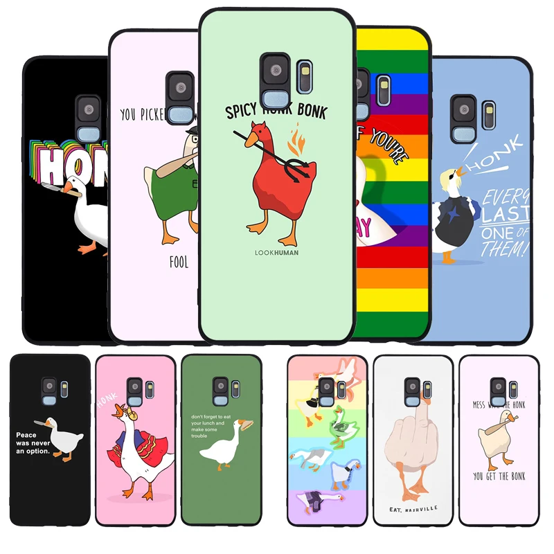 Черный силиконовый мягкий чехол из ТПУ для Samsung Galaxy S6 S7 EDGE S8 S9 S10 PLUS S10LITE NOTE8