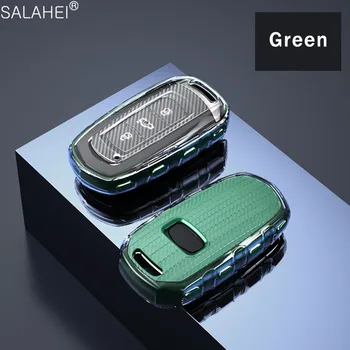 

Luxury Soft TPU Car Smart Key Case Cover Shell For Geely Atlas Boyue NL3 EX7 Emgrand X7 EmgrarandX7 SUV GT GC9 Borui Accessories