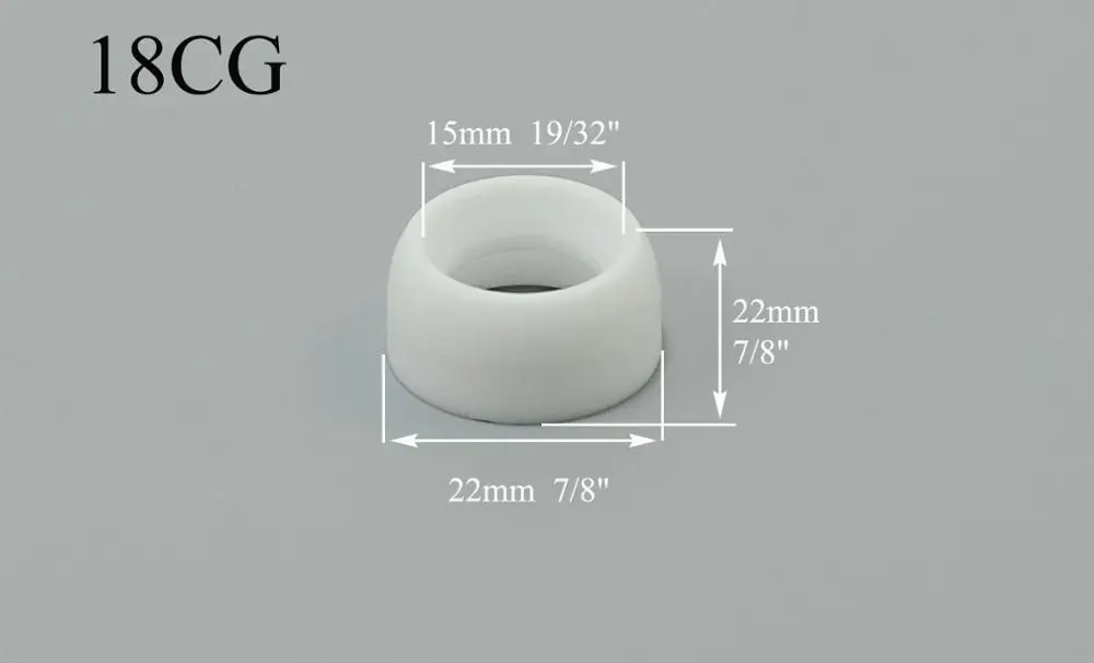 Набор керамических насадок TIG корпус и задняя крышка расходные материалы