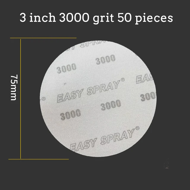 3 inch Car Polisher Machine Auto Polishing Machine Adjustable Speed Sanding Waxing Tools Car Accessories 50 pcs