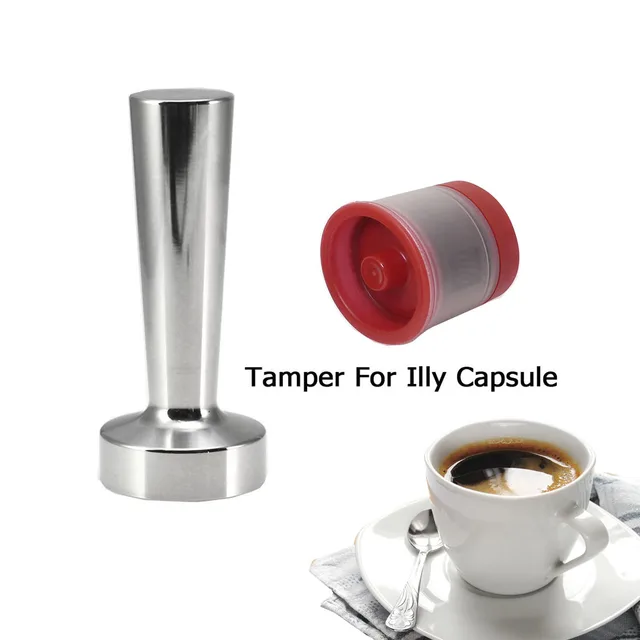 $US $6.92 Stainless Steel Illy New Coffee Tamper Illy Coffee Capsule Filling Tool Refillable Coffee Capsule P