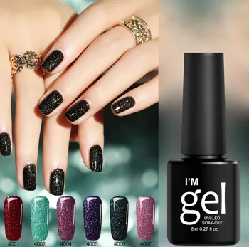 

c19 Colors Star Nail Polish Nail Shining UV Gel Polish Soak Off Nail Art Topcoat Base Coat Gel Varnish Nail Polish