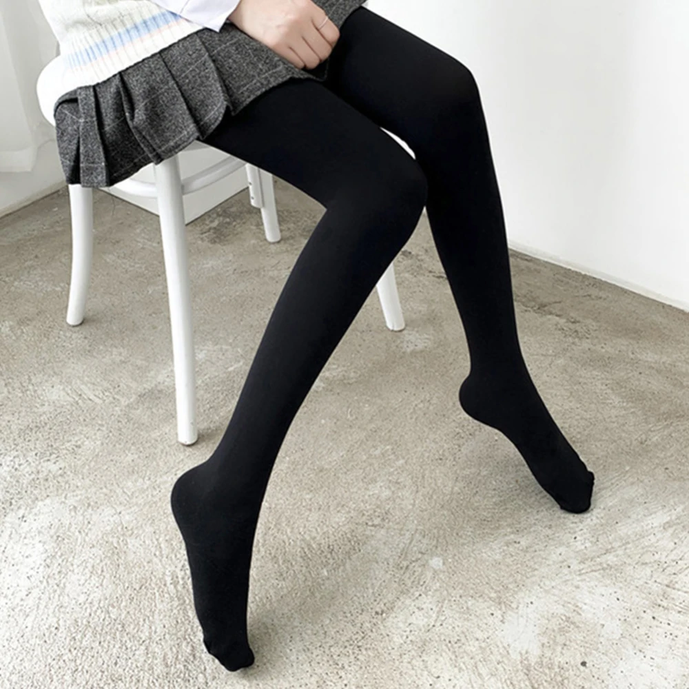 5 цветов классические сексуальные непрозрачные плотные колготки женские осенние зимние колготки бархатные Однотонные эластичные Простые лосины женские колготки