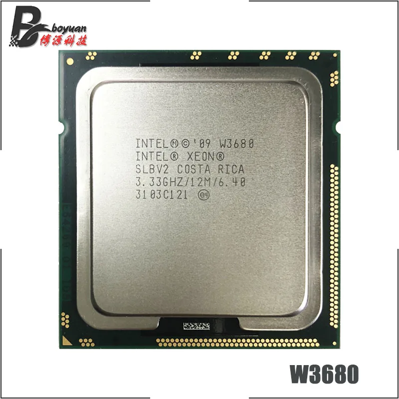 Intel Xeon W3680 3.3 Ghz Six-core Twelve-thread Cpu Processor 12m 130w ...