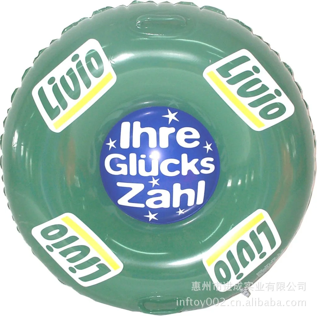 

PVC Inflatable hua shui quan Ski Circle Additive Cloth Cover Single Person Swimming Tube