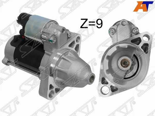 Стартер HONDA ACCORD CL#/CM# 03-08/CIVIC 12В 1 6кВт 9 зубьев 01-05 K20A/K24A CR SAT ST-31200-RBA-003N | Автомобили и