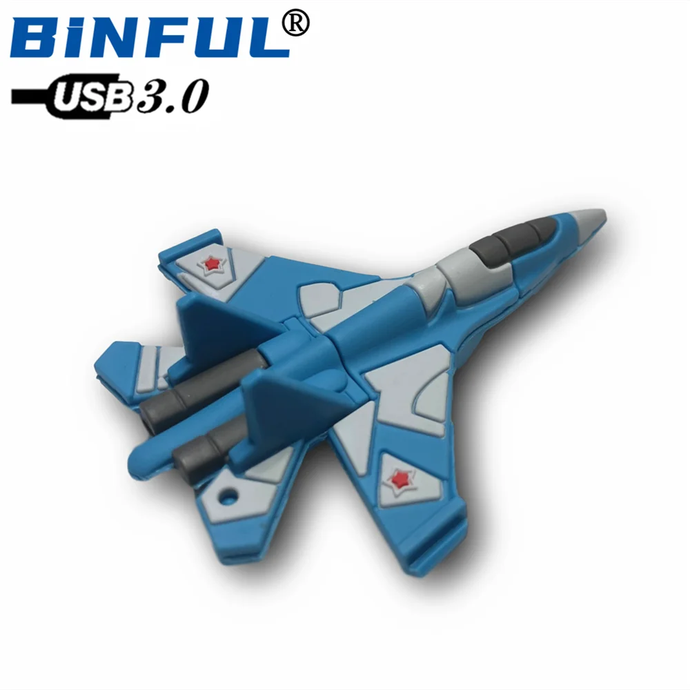 BINFUL Aircraft Usb Flash Drive Plane Pendrive USB 3.0 256G 16GB 32G