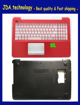 

New For ASUS X554 F554 K554 X554L F554L Palmrest keyboard bezel Upper cover+bottom case,Red