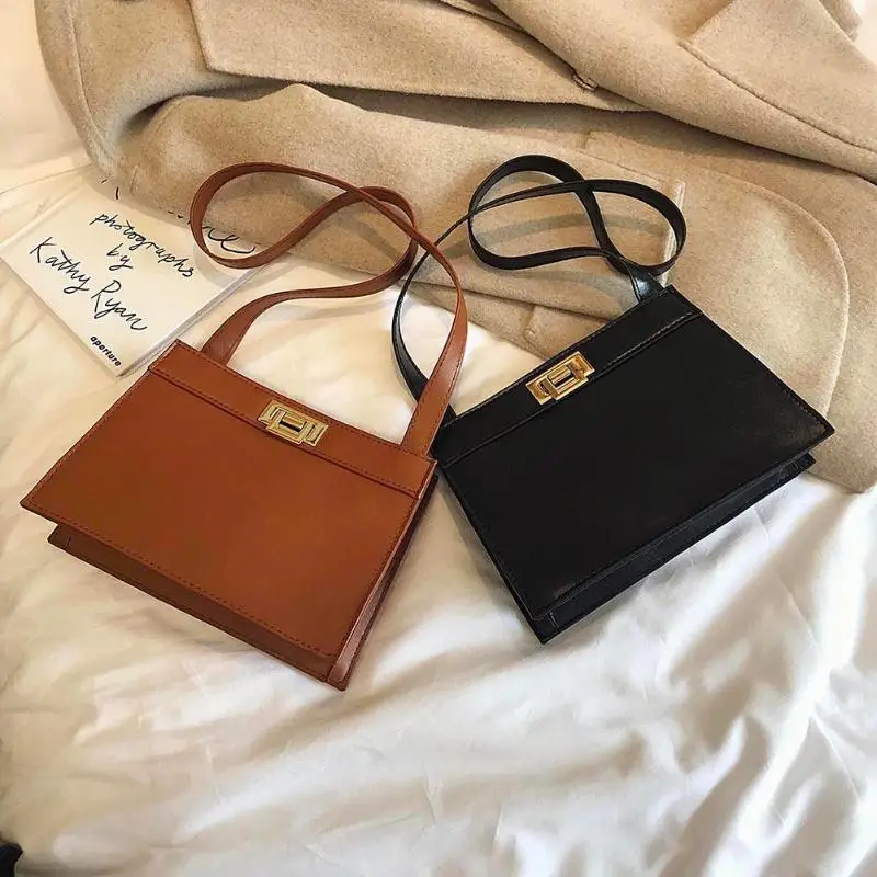 Korean Style Women Handbags Female Briefcase Unique Crocodile Print Ladies Shoulder Messenger Bags Retro Handbag Shopping Tote