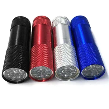 

Portable UV Flashlight Torch Light Ultra Violet Light Blacklight UV Lamp Battery For Marker Checker Detection