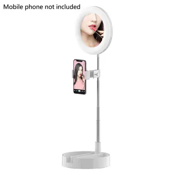 

Live beauty fill light with makeup mirror folding integrated storage LED ring fill light video beauty light