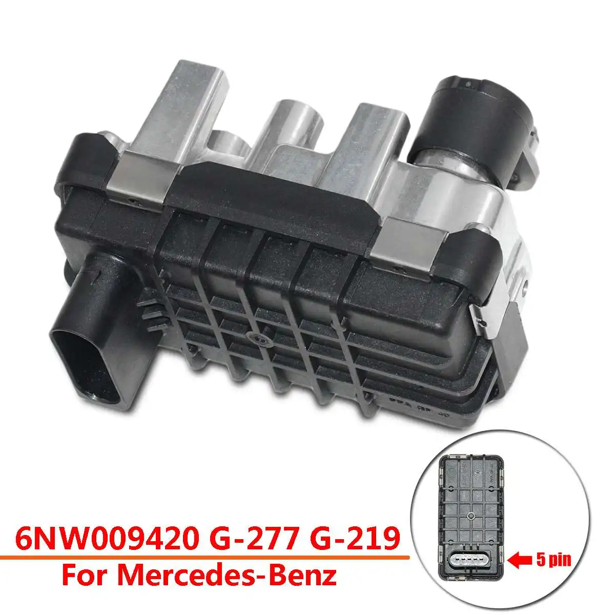 

Turbo Electric Actuator Turbocharger Actuator 6NW009420 G-277 G-219 Haila Valve Turbo For Mercedes-Benz 5 Pins Plug Turbo Starte