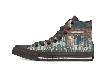 

Japan Street Novelty Design Casual Canvas Shoes Custom shoes Drop Shipping