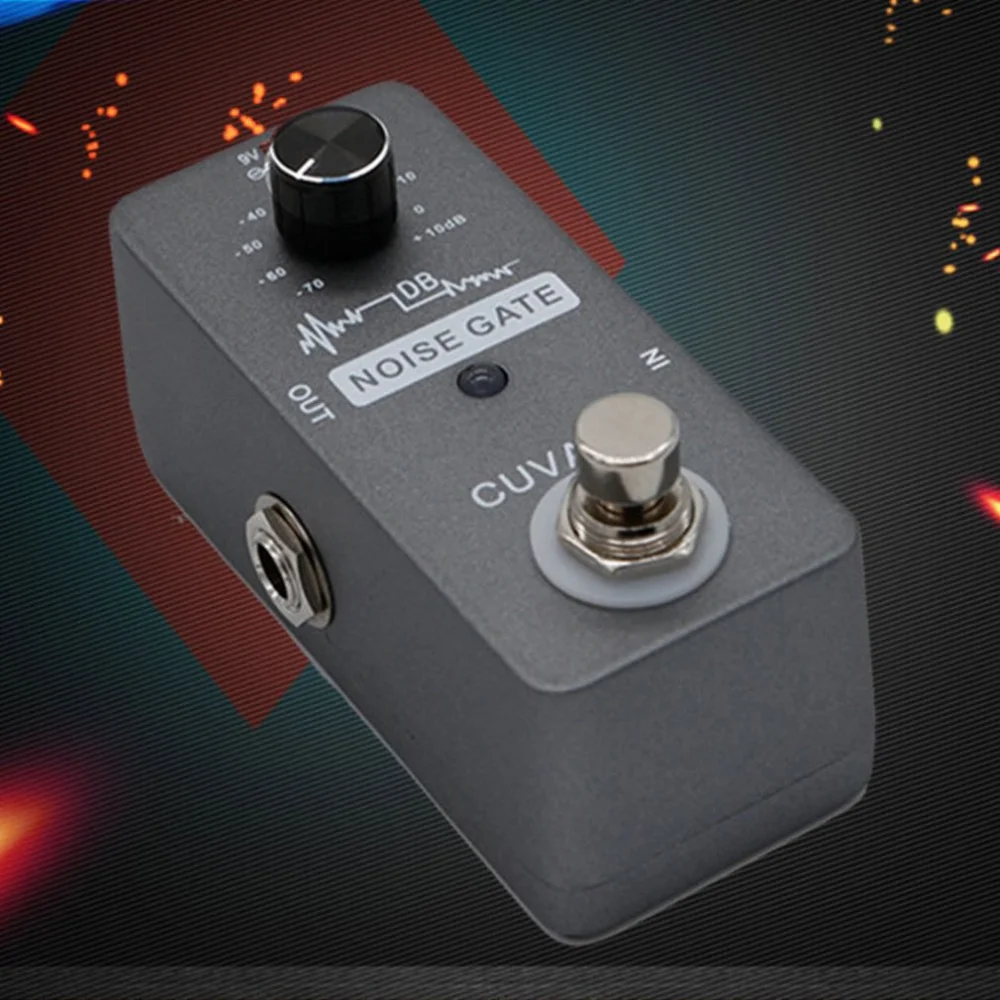 Noise Gate Высокая чувствительность True Bypass Stompbox Cuvave гитарный эффект педаль Гитара моноблок эффект для любителей музыки