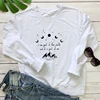 I Am Part Of The Earth Sweatshirt Aesthetic Moon And Stars Nature Lover Pullovers Boho Women Graphic Hiking Outdoor Sweatshirts ► Photo 2/6