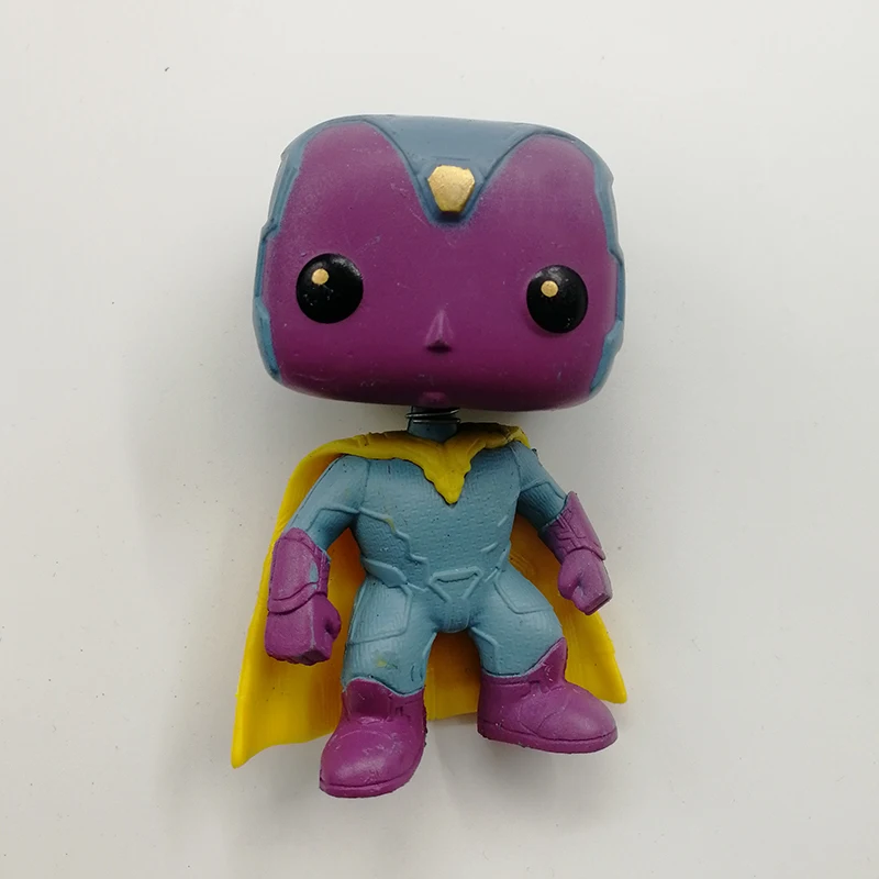 8 шт. Funko Pop Marvel Avengers Endgame 10 см Vision Groot Juguete пластиковые фигурки модель детские