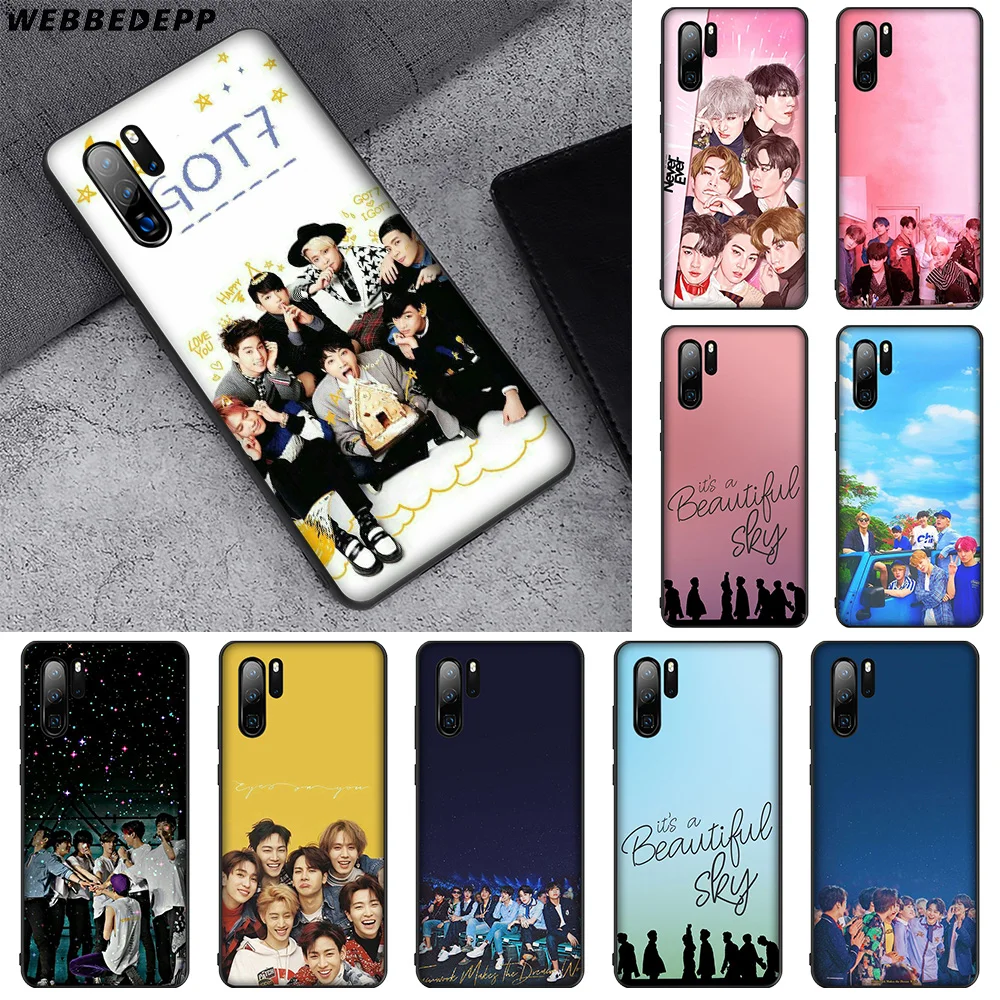 WEBBEDEPP Got7 Kpop Mark Case for Huawei P8 P9 P10 P20 P30 P Smart Z Y6 Plus Lite Pro | Мобильные телефоны и аксессуары