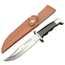 Mengoing боевой нож с фиксированным лезвием 7Cr17Mov сталь 58HRC высокая твердость прямые охотничьи ножи инструмент высокое качество