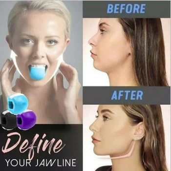 

Jawline Exercise Ball Chin Slimming Jawline Neck Face Toning Face Fitness Ball Anti-Wrinkle Exercise Facial Toner