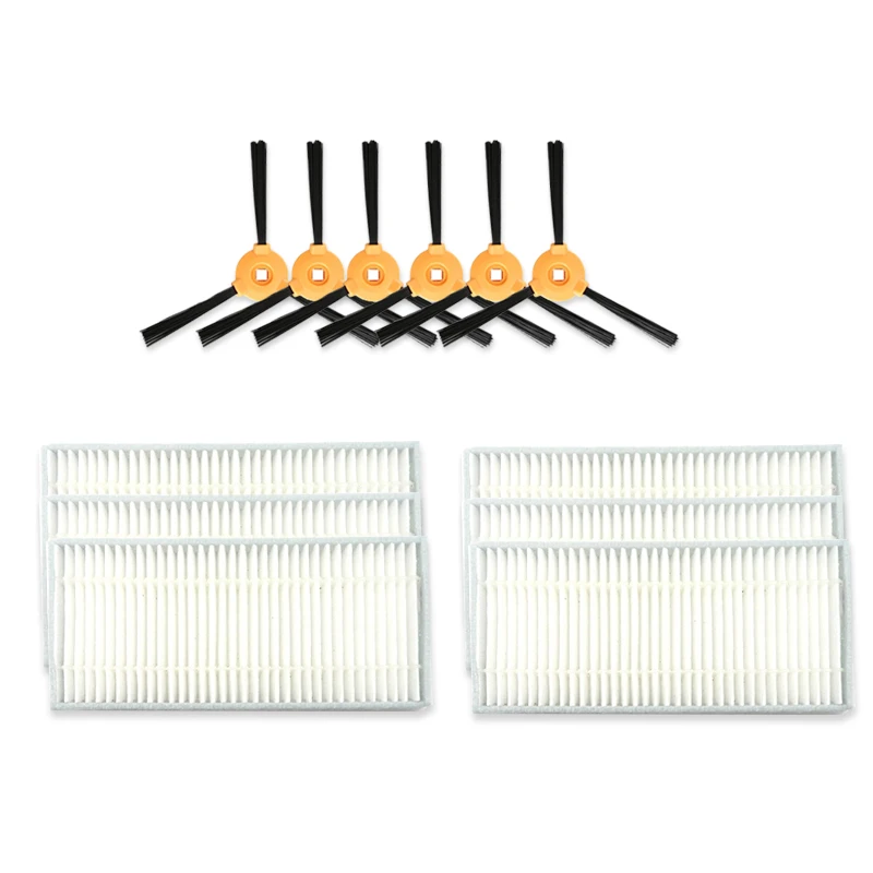 

Filter Side Brush Kit for Ecovacs Deebot N79S N79 Vacuum Cleaner Parts Accessory