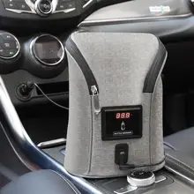 Автомобильная двойная бутылка с теплым молоком на открытом воздухе портативная многофункциональная бутылка для хранения с постоянной температурой и теплым молоком