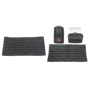 

Car Accessories Tail Door Storage Bags Tool Kit Organizer Camping Mat for Jeep Wrangler Jk Jl 2007-2018+ Tail Door Bag