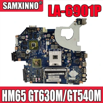 

P5WE0 LA-6901P motherboard For Acer 5750 5750G 5755 5755G laptop motherboard HM65 GT630M/GT540M original test LA-6901P mainboard