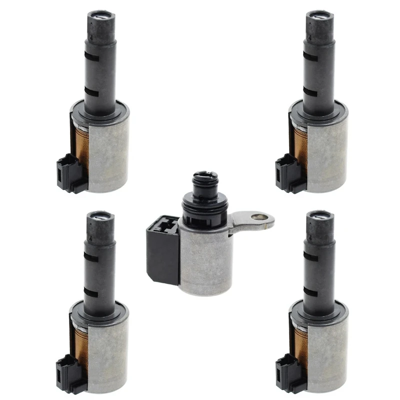 

5Pcs Re0F11A Jf015E Cvt Transmission Solenoid For Nissan Note Sentra Tiida Versa