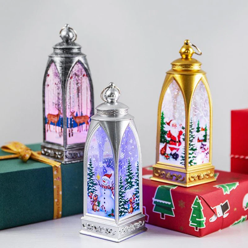 

2021 Merry Christmas LED Lights Pendants Drop Ornaments Decoration For Xmas