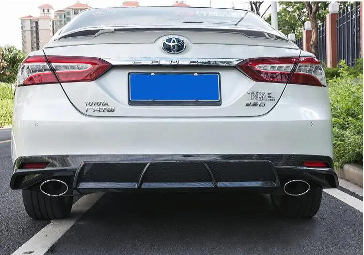 Для Camry Body kit спойлер 2018 2019 для Toyota BK ABS задний передний бампер диффузор защитные